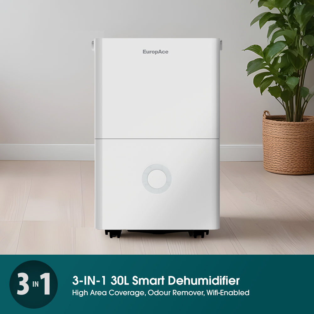 [Free Filter] 30L Smart Dehumidifier + Odour Remover + Laundry Dryer (3-in-1 | Online Exclusive)