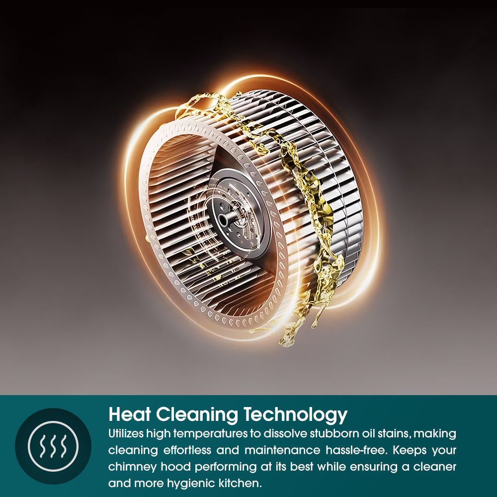 90cm 1400m3/h Designer Chimney Hood (Cool Breeze)