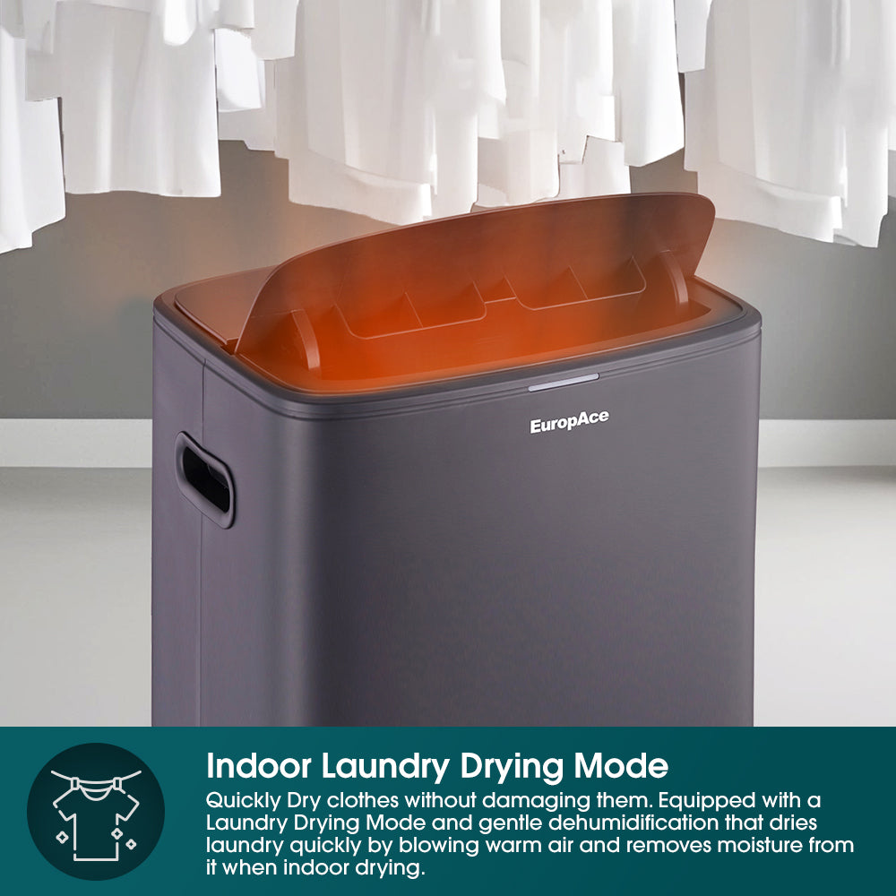 60L Smart & Intelligent DC Dehumidifier + Standalone HEPA Air Purifier | 3Y Full Warranty