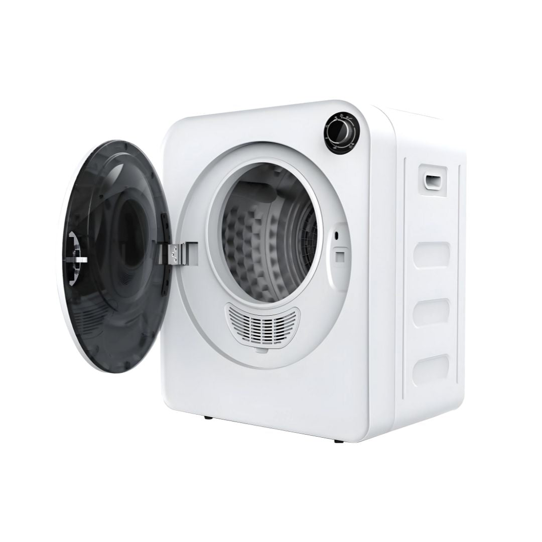 Moon Series 5KG Compact Dryer | 99.99% Sterilization, Plug & Use, Flexible Placement, Optional Venting Hose